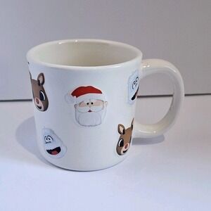Rudolph the Red-Nosed Reindeer Ceramic Coffee Mug Christmas Santa Claus Licensed
